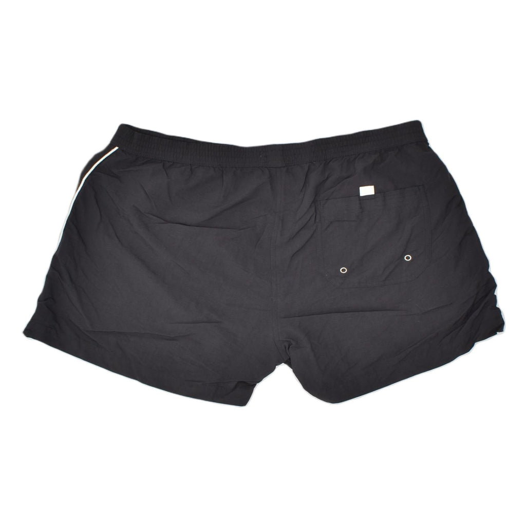 DIESEL Mens Sport Shorts XL W40 Black Polyamide | Vintage | Thrift | Second-Hand | Used Clothing | Messina Hembry 