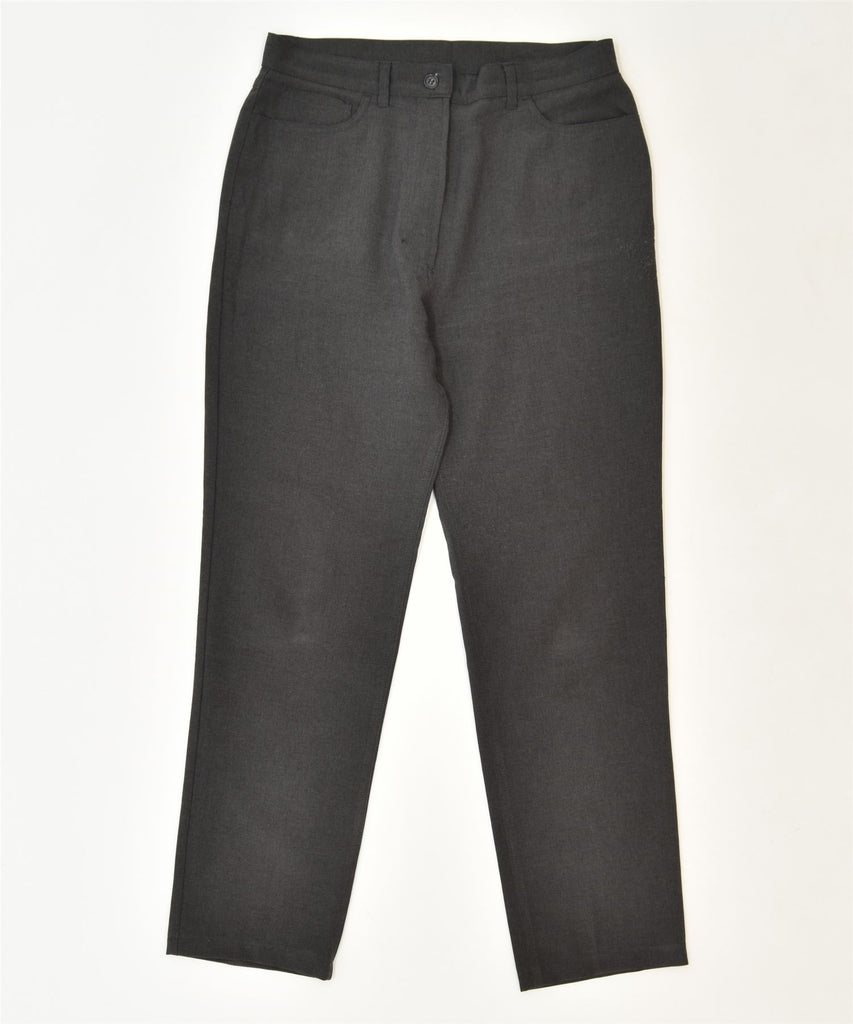 BENETTON Womens Slim Casual Trousers W29 L29 Grey | Vintage | Thrift | Second-Hand | Used Clothing | Messina Hembry 