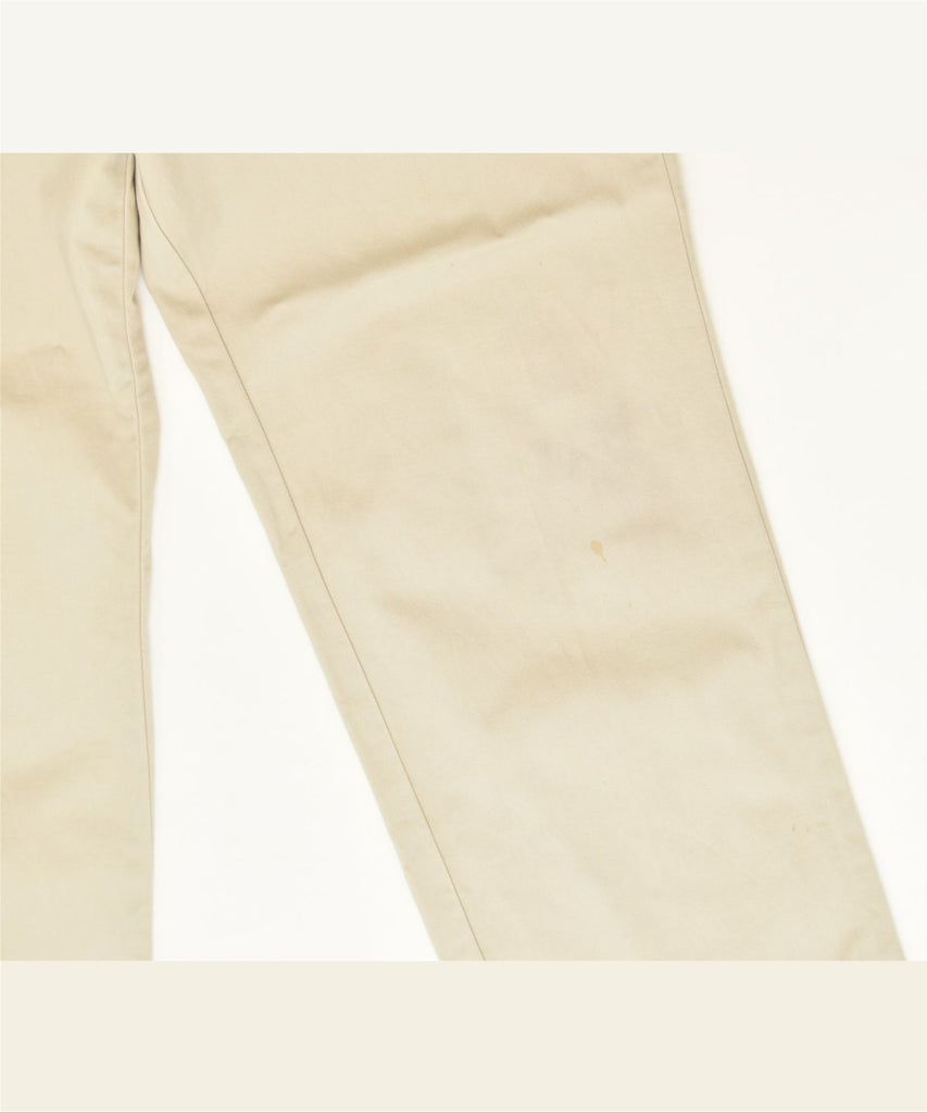 CALVIN KLEIN Womens Straight Chino Trousers US 12 XL W34 L32 Beige | Vintage | Thrift | Second-Hand | Used Clothing | Messina Hembry 