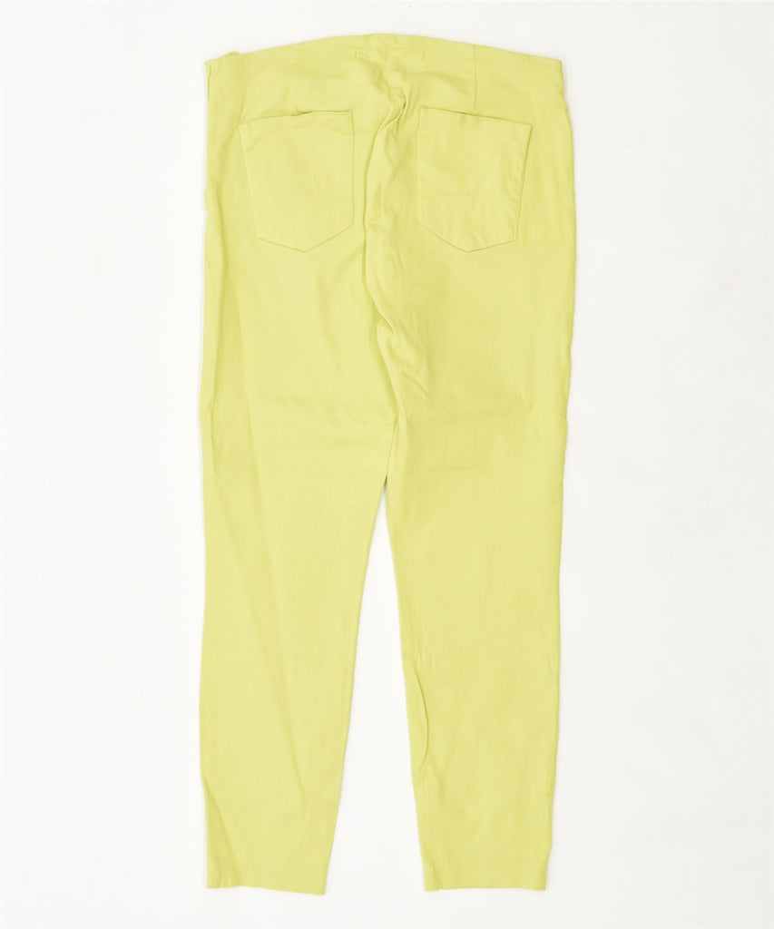 J.BRAND Womens Slim Chino Trousers W30 L26 Yellow Cotton Vintage | Vintage | Thrift | Second-Hand | Used Clothing | Messina Hembry 