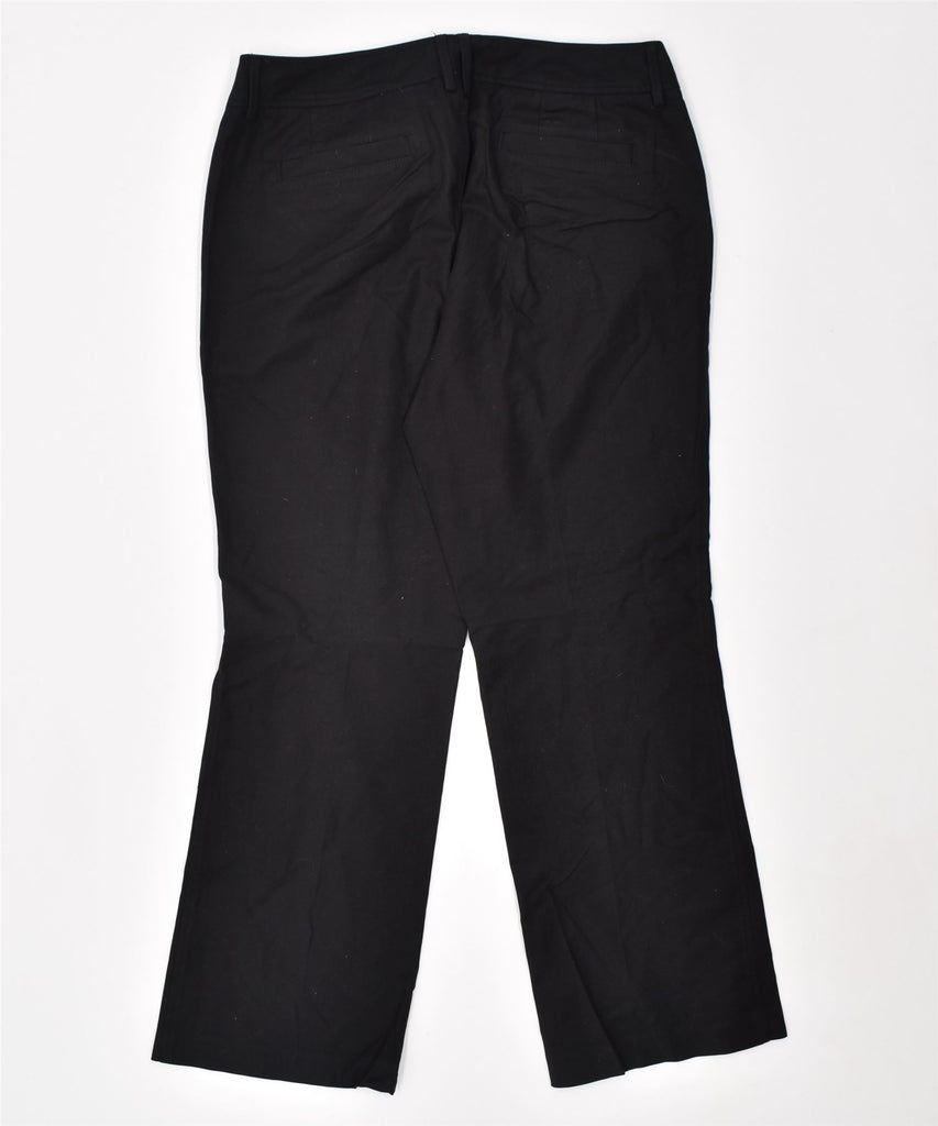 EDDIE BAUER Womens Blakely Fit Chino Trousers W35 L30 Black Cotton | Vintage | Thrift | Second-Hand | Used Clothing | Messina Hembry 