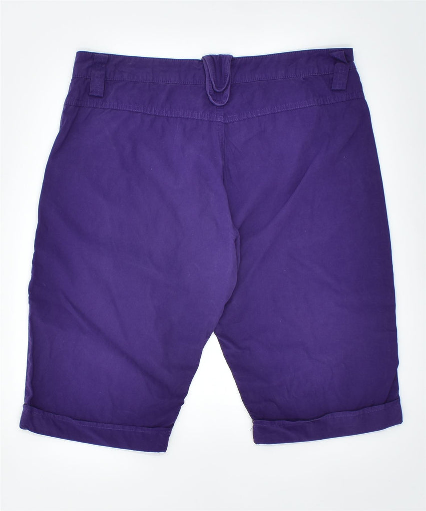 DACK'S Womens Chino Shorts IT 56 Large W33 Purple Cotton Classic Vintage | Vintage | Thrift | Second-Hand | Used Clothing | Messina Hembry 
