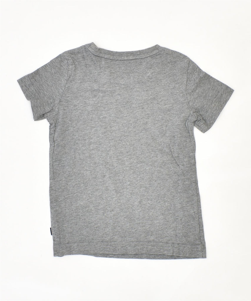 PUMA Girls Graphic T-Shirt Top 5-6 Years Grey | Vintage | Thrift | Second-Hand | Used Clothing | Messina Hembry 