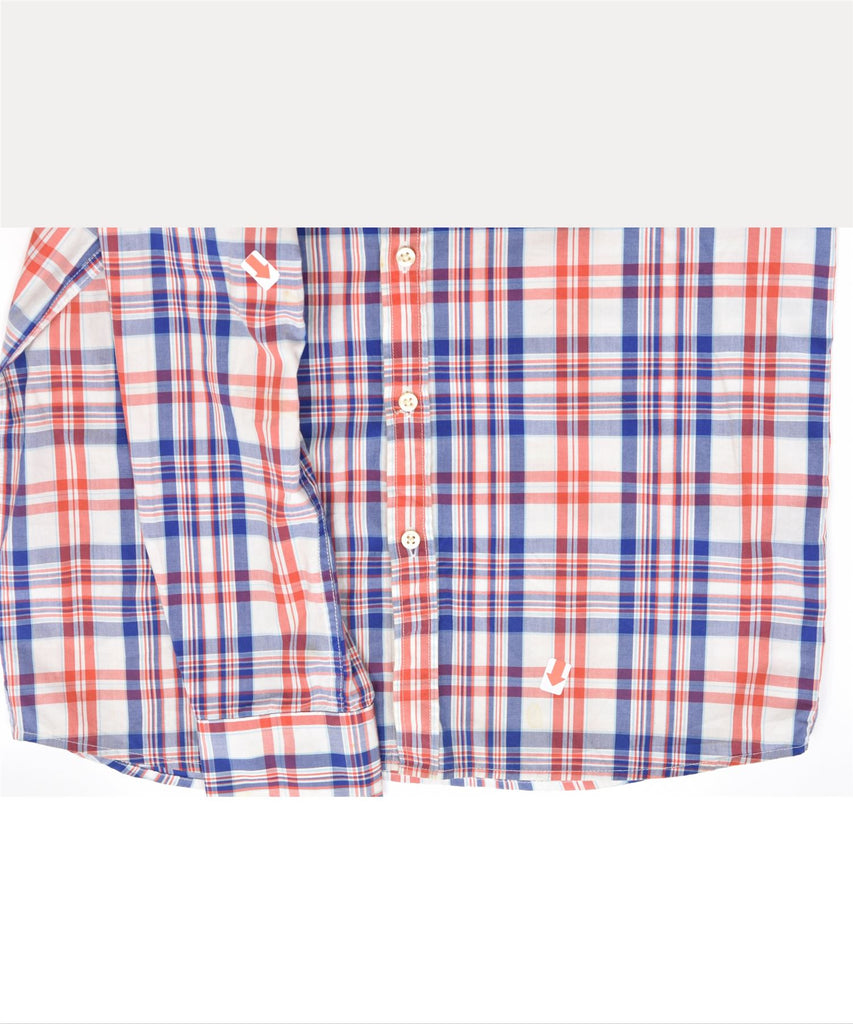 MASSIMO DUTTI Boys Shirt 11-12 Years Multicoloured Plaid | Vintage | Thrift | Second-Hand | Used Clothing | Messina Hembry 