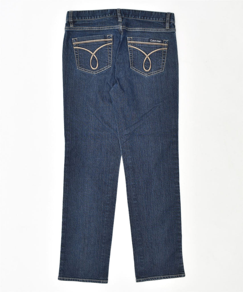 CALVIN KLEIN Womens Skinny Jeans W29 L32 Blue Cotton | Vintage | Thrift | Second-Hand | Used Clothing | Messina Hembry 