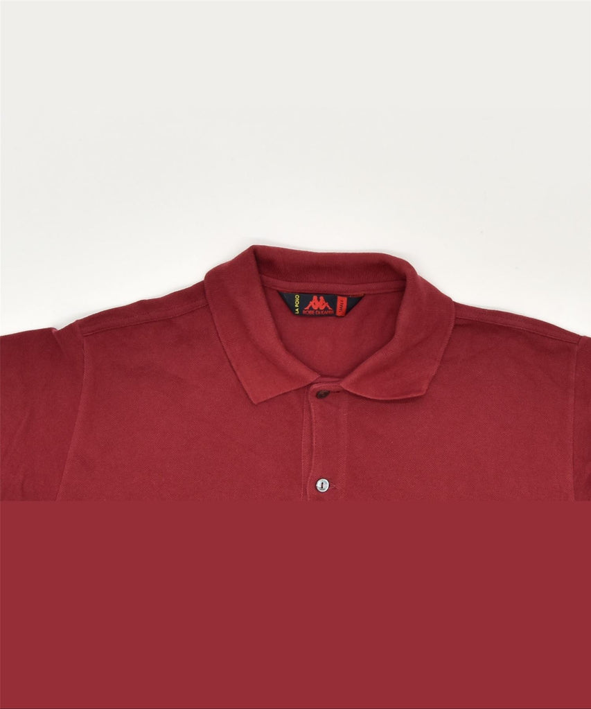 KAPPA Mens Polo Shirt Small Red Cotton Classic | Vintage | Thrift | Second-Hand | Used Clothing | Messina Hembry 