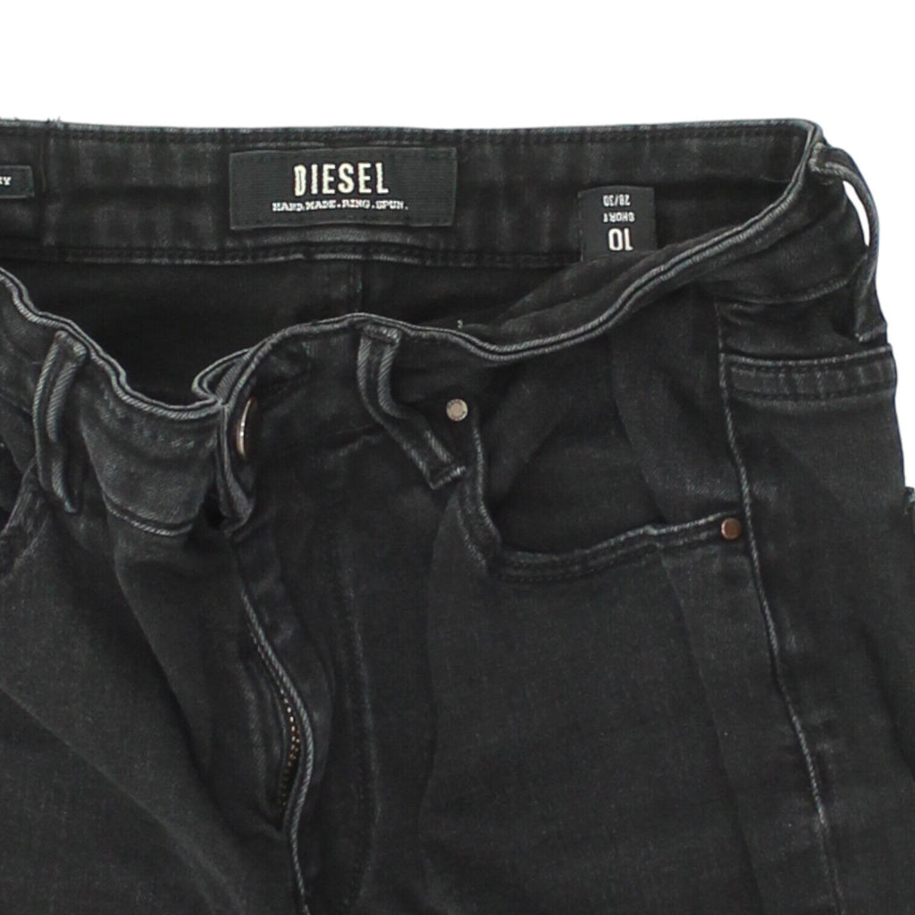 Diesel Womens Black High Rise Skinny Jeans | Vintage High End Designer Denim VTG | Vintage Messina Hembry | Thrift | Second-Hand Messina Hembry | Used Clothing | Messina Hembry 