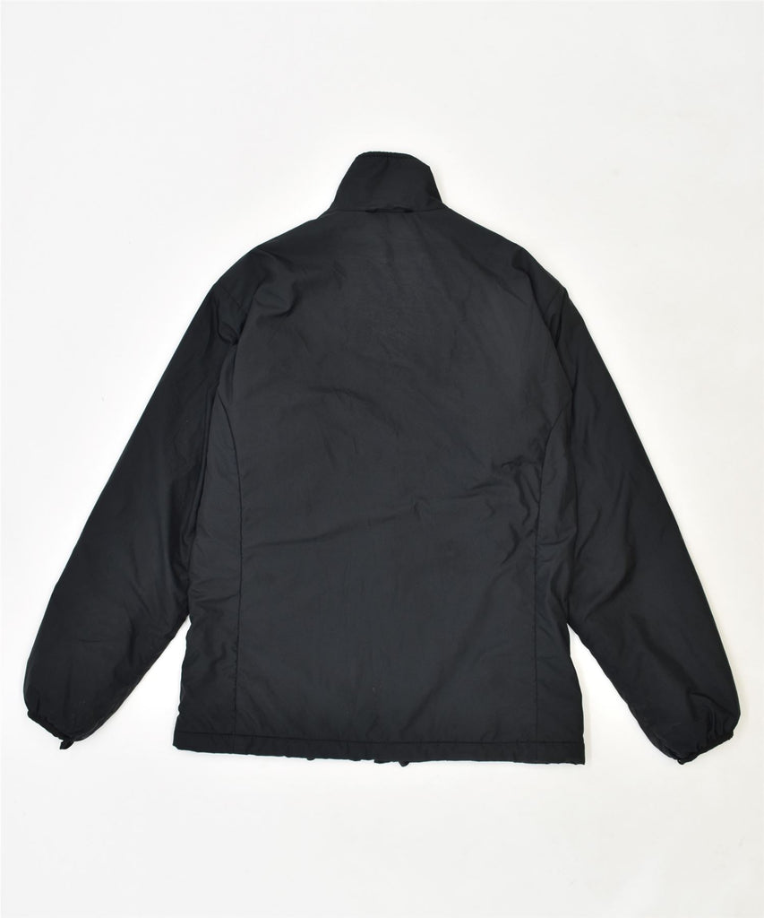 JACK WOLFSKIN Womens Windbreaker Jacket UK 10 Small Black Polyester | Vintage | Thrift | Second-Hand | Used Clothing | Messina Hembry 