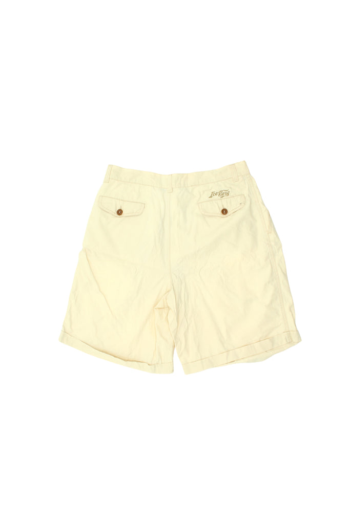 Iceberg Chino Shorts | Vintage High End Luxury Designer Beige Cotton VTG | Vintage Messina Hembry | Thrift | Second-Hand Messina Hembry | Used Clothing | Messina Hembry 