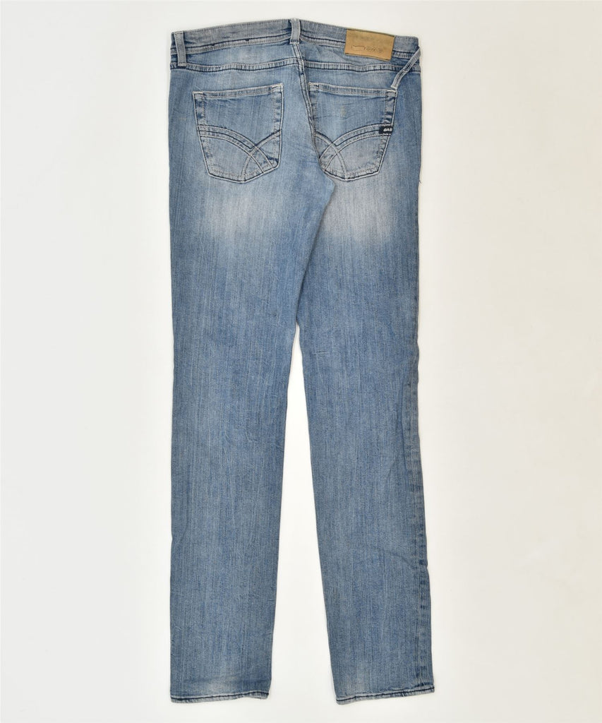 GAS Womens Slim Jeans W31 L34 Blue Classic | Vintage | Thrift | Second-Hand | Used Clothing | Messina Hembry 