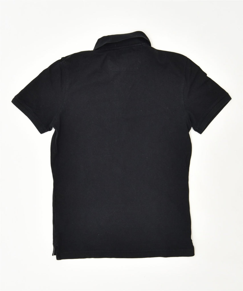 BANANA REPUBLIC Mens Polo Shirt XS Black Cotton | Vintage | Thrift | Second-Hand | Used Clothing | Messina Hembry 