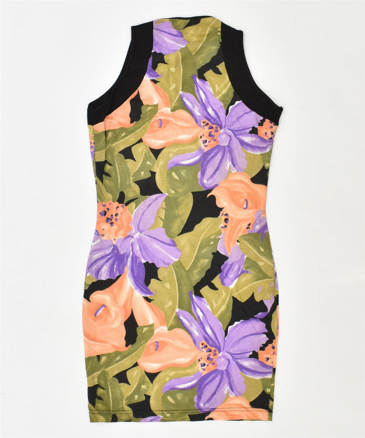 KOKO Womens Sundress UK 10 Small Multicoloured Floral Vintage | Vintage | Thrift | Second-Hand | Used Clothing | Messina Hembry 