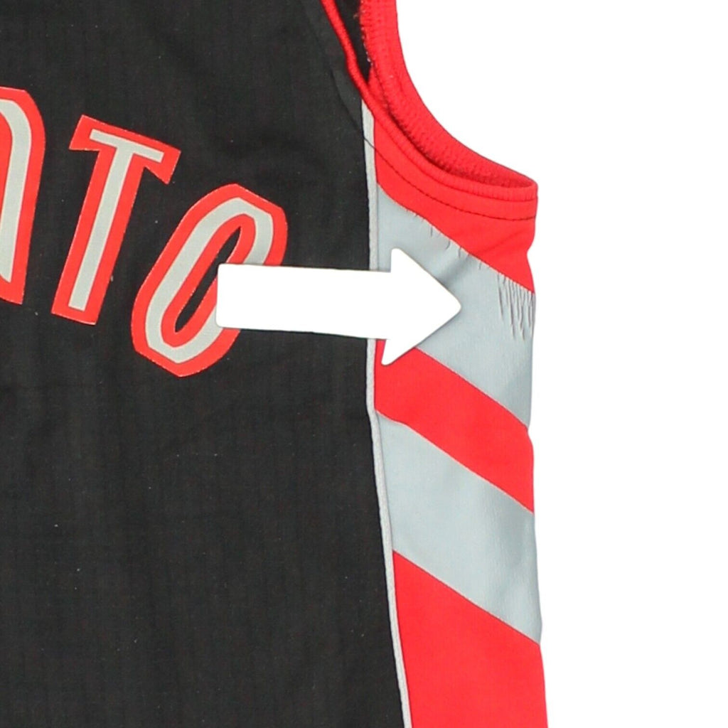 Toronto Raptors Jonas Valančiūnas Mens Black Adidas Jersey | NBA Basketball VTG | Vintage Messina Hembry | Thrift | Second-Hand Messina Hembry | Used Clothing | Messina Hembry 