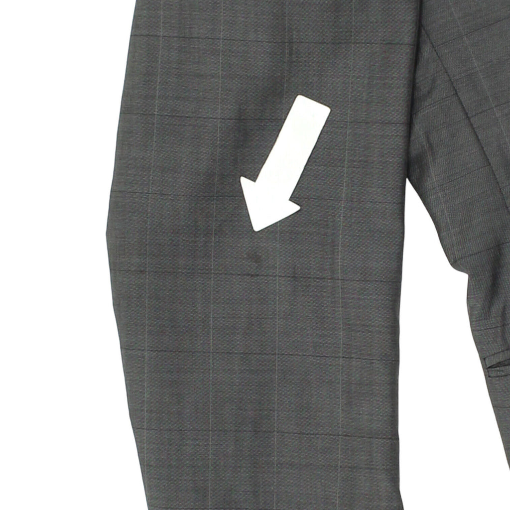 Renato Balestra 3 Button Grey Blazer Jacket | Vintage High End Luxury Designer | Vintage Messina Hembry | Thrift | Second-Hand Messina Hembry | Used Clothing | Messina Hembry 