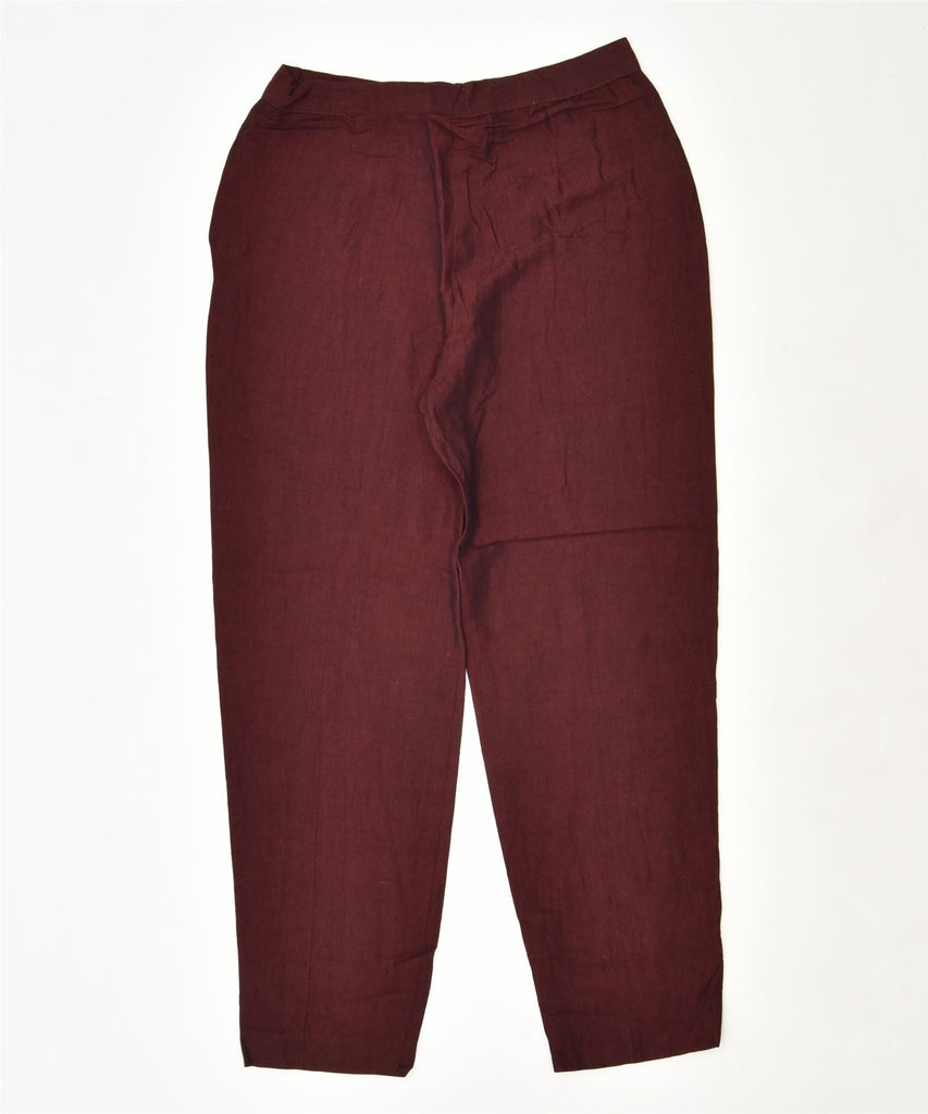 AUTHENTIC Womens Straight Chino Trousers W30 L28 Red Vintage | Vintage | Thrift | Second-Hand | Used Clothing | Messina Hembry 