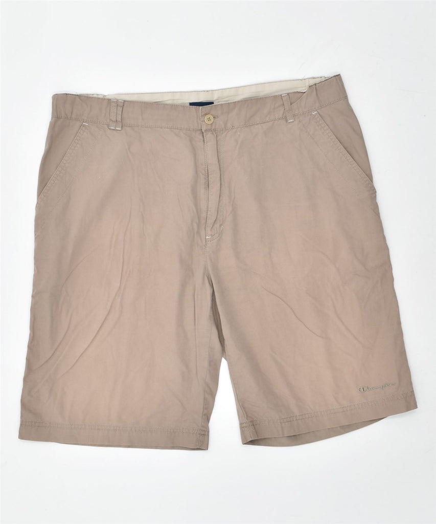 CHAMPION Mens Chino Shorts XL W38 Beige Cotton | Vintage | Thrift | Second-Hand | Used Clothing | Messina Hembry 