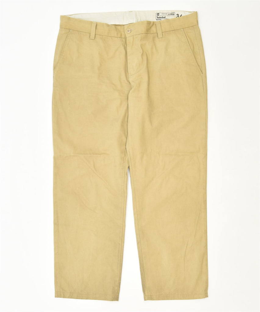 TIMBERLAND Womens Straight Chino Trousers W36 L29 Beige | Vintage | Thrift | Second-Hand | Used Clothing | Messina Hembry 