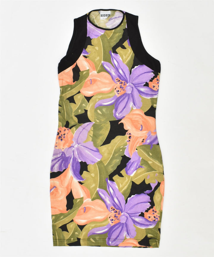 KOKO Womens Sundress UK 10 Small Multicoloured Floral Vintage | Vintage | Thrift | Second-Hand | Used Clothing | Messina Hembry 
