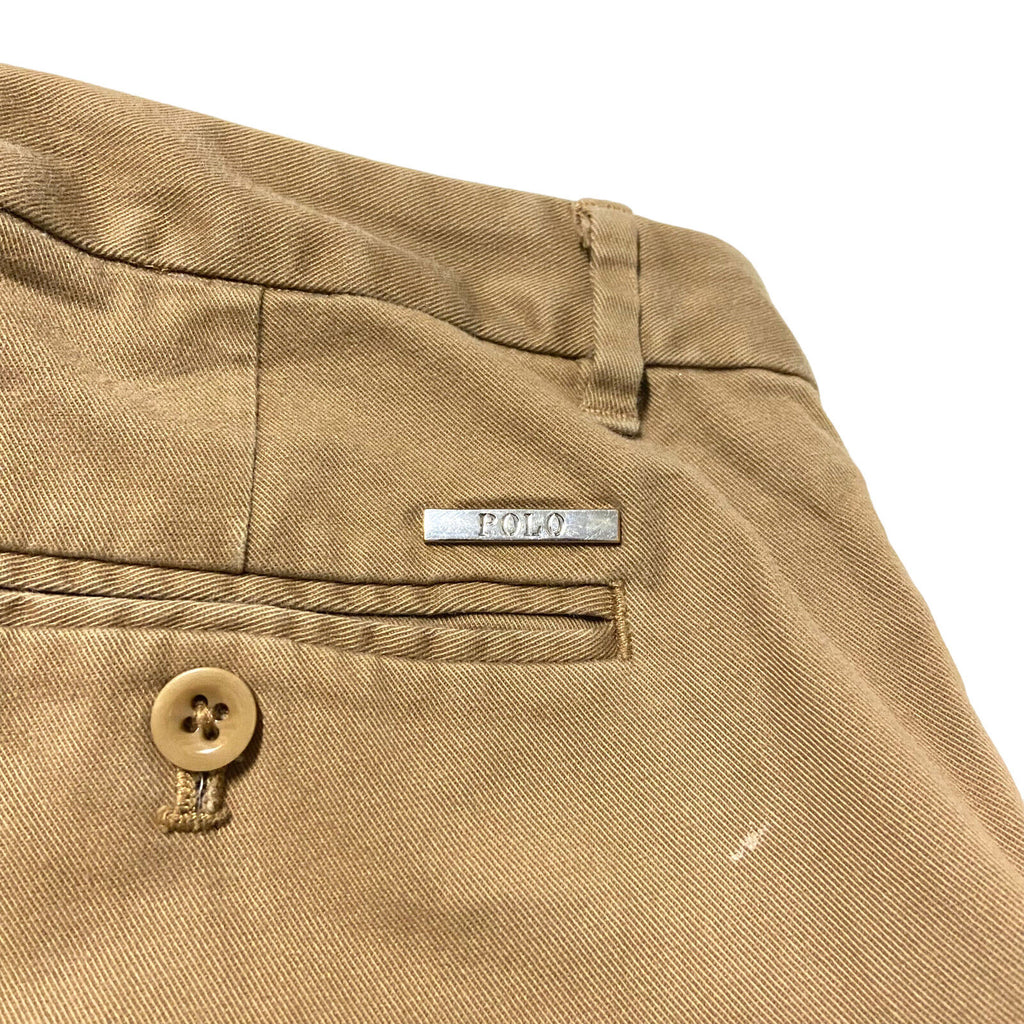 Polo Ralph Lauren Women's Skinny Jeans | Vintage Designer Brown Chino Trousers | Vintage Messina Hembry | Thrift | Second-Hand Messina Hembry | Used Clothing | Messina Hembry 