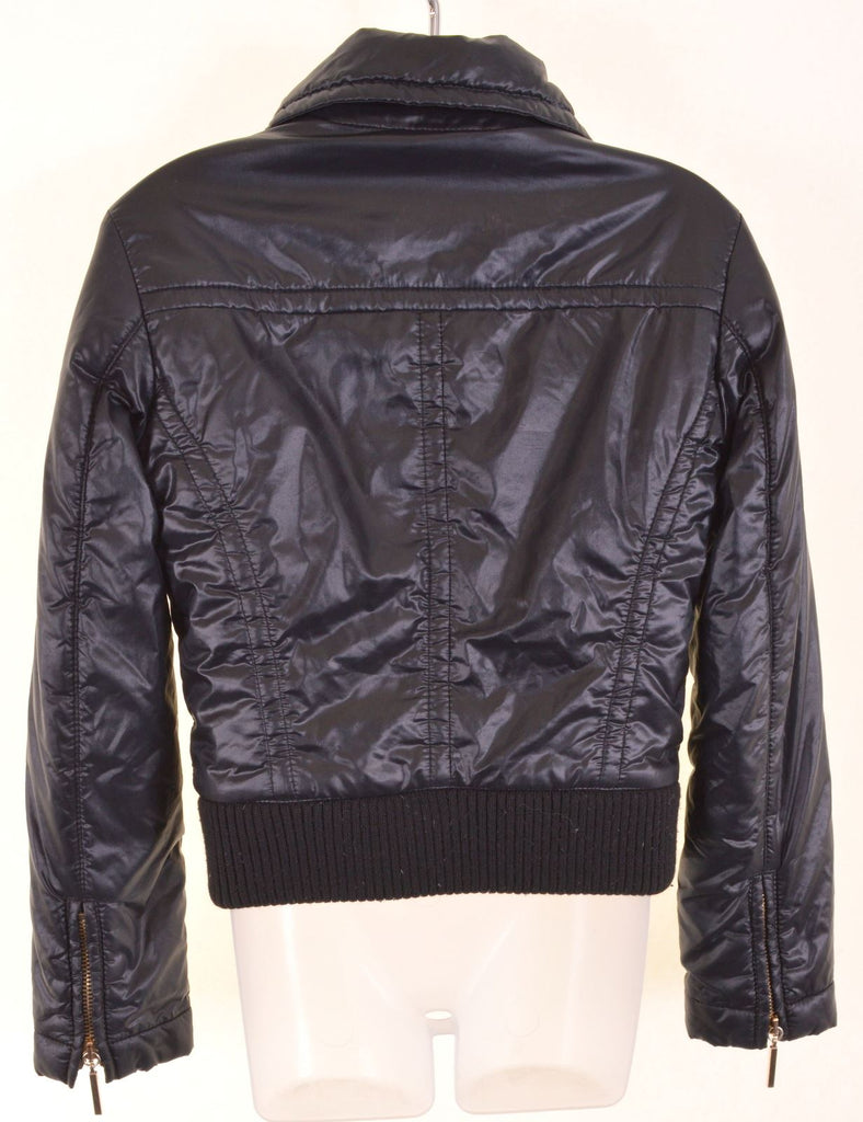 SIVIGLIA Girls Windbreaker Jacket 5-6 Years Black - Second Hand & Vintage Designer Clothing - Messina Hembry