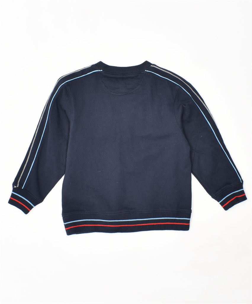 CHAMPION Boys Sweatshirt Jumper 5-6 Years XS Navy Blue Cotton | Vintage | Thrift | Second-Hand | Used Clothing | Messina Hembry 