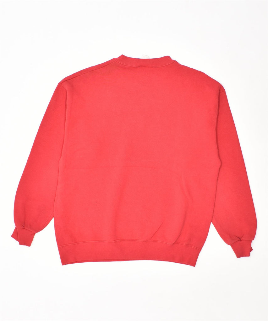 LEE Womens Sweatshirt Jumper Large Red Vintage | Vintage | Thrift | Second-Hand | Used Clothing | Messina Hembry 