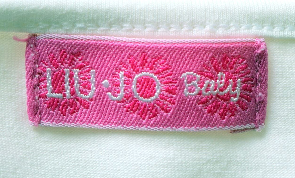 LIU JO Girls Vest Top 2-3 Years White Cotton - Second Hand & Vintage Designer Clothing - Messina Hembry