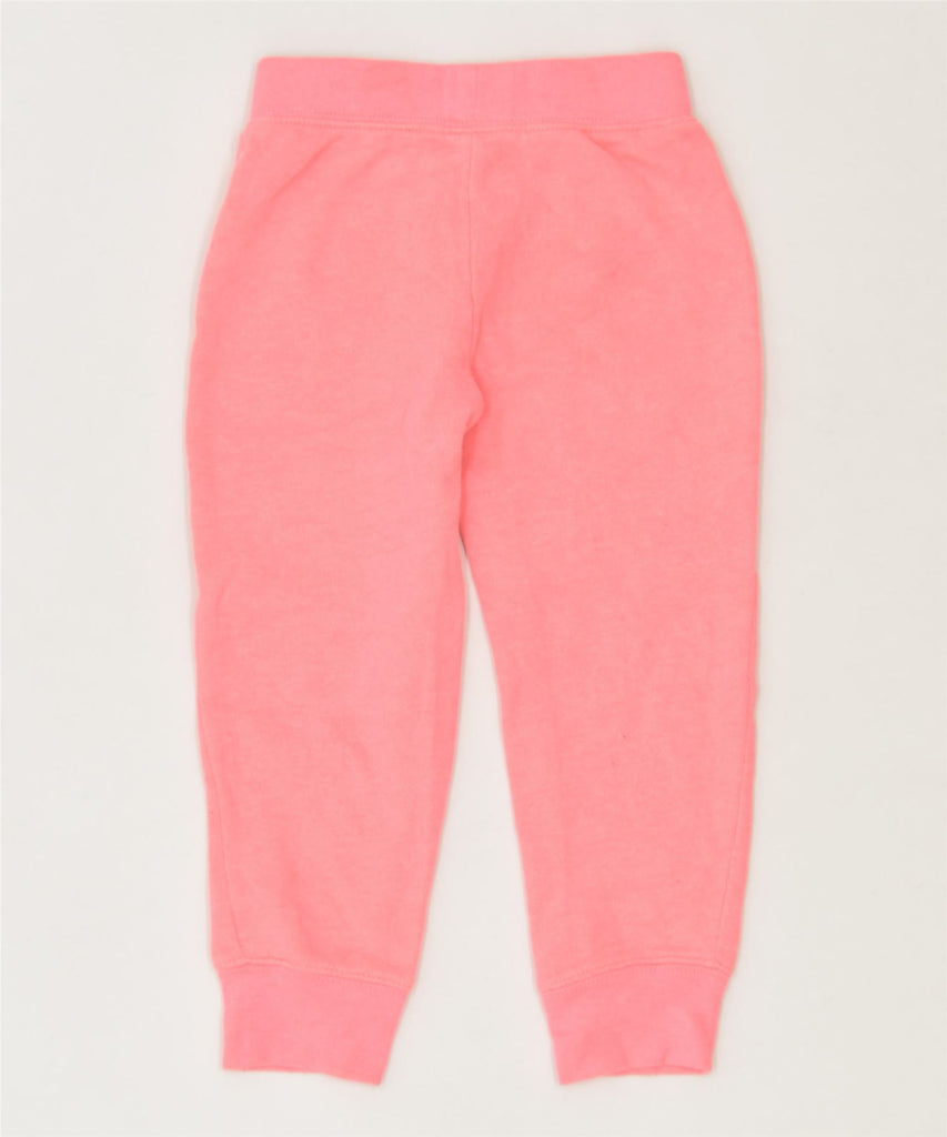 GAP Girls Tracksuit Trousers Joggers 3-4 Years Pink Cotton Sports | Vintage | Thrift | Second-Hand | Used Clothing | Messina Hembry 