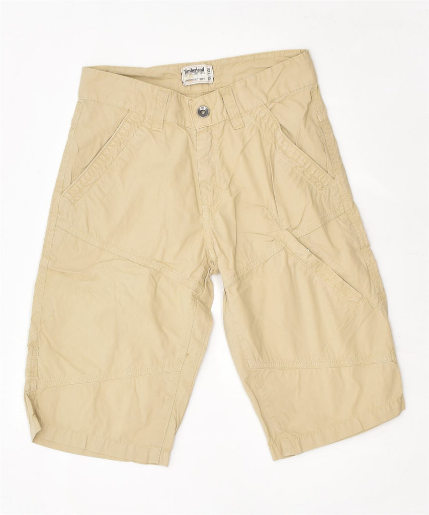 TIMBERLAND Boys Chino Shorts 9-10 Years W26 Beige Cotton | Vintage | Thrift | Second-Hand | Used Clothing | Messina Hembry 