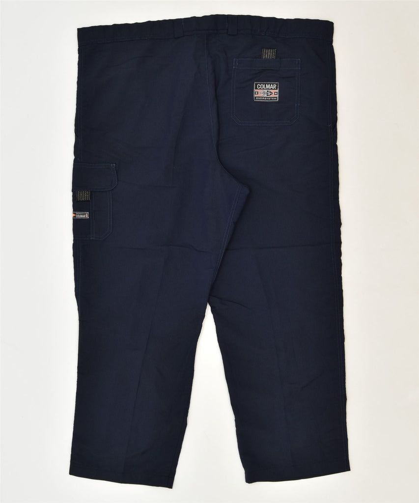 COLMAR Mens Slim Cargo Trousers W44 L27 Navy Blue Polyamide Classic | Vintage | Thrift | Second-Hand | Used Clothing | Messina Hembry 
