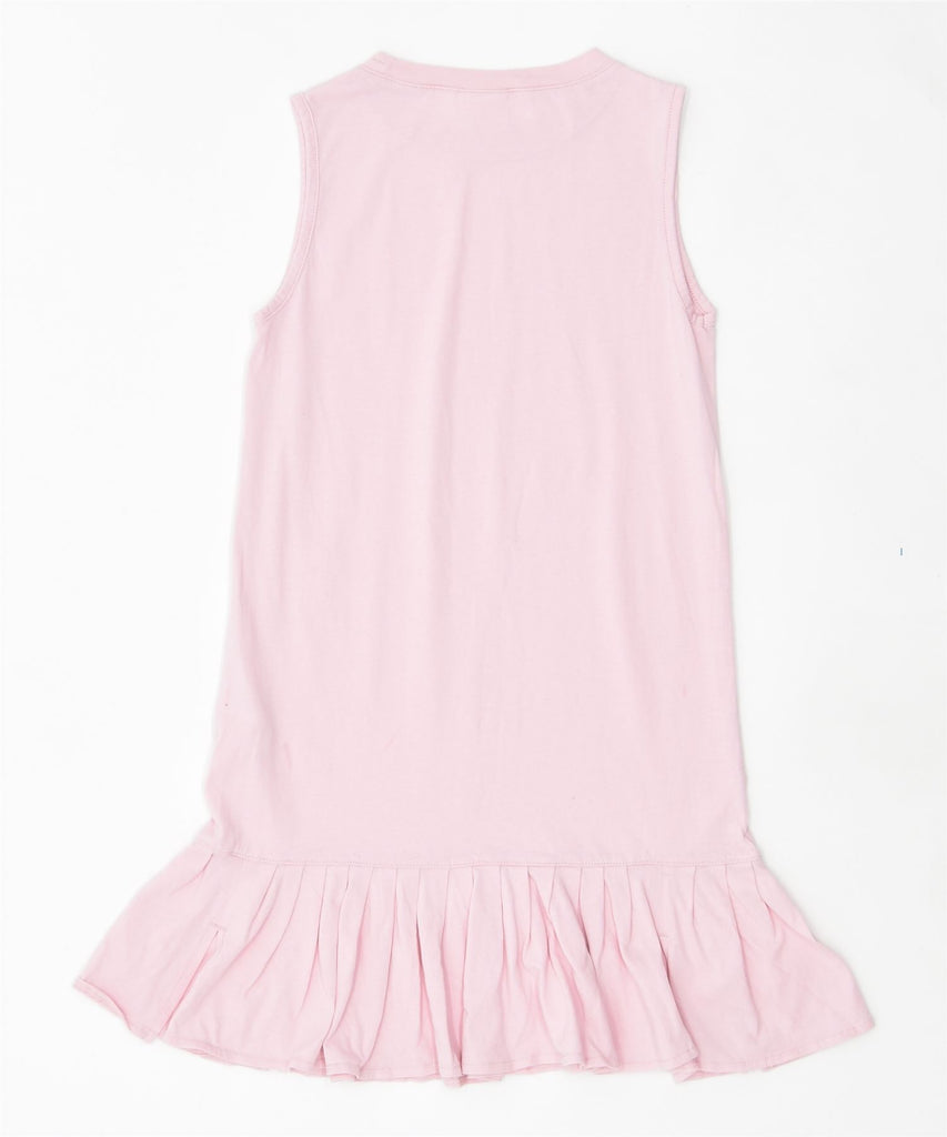 CHAMPION Girls Sundress 9-10 Years Medium Pink Cotton | Vintage | Thrift | Second-Hand | Used Clothing | Messina Hembry 
