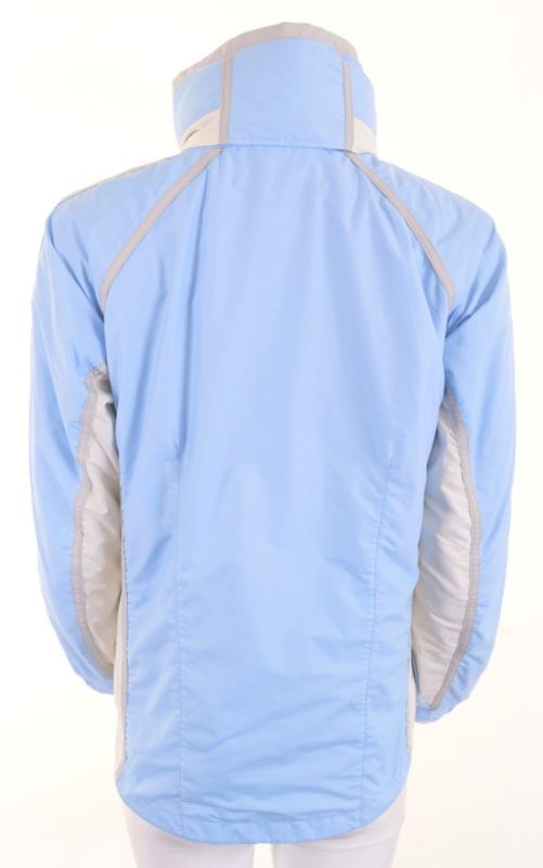 COLUMBIA Girls Windbreaker Jacket 14-15 Years Blue Polyester - Second Hand & Vintage Designer Clothing - Messina Hembry