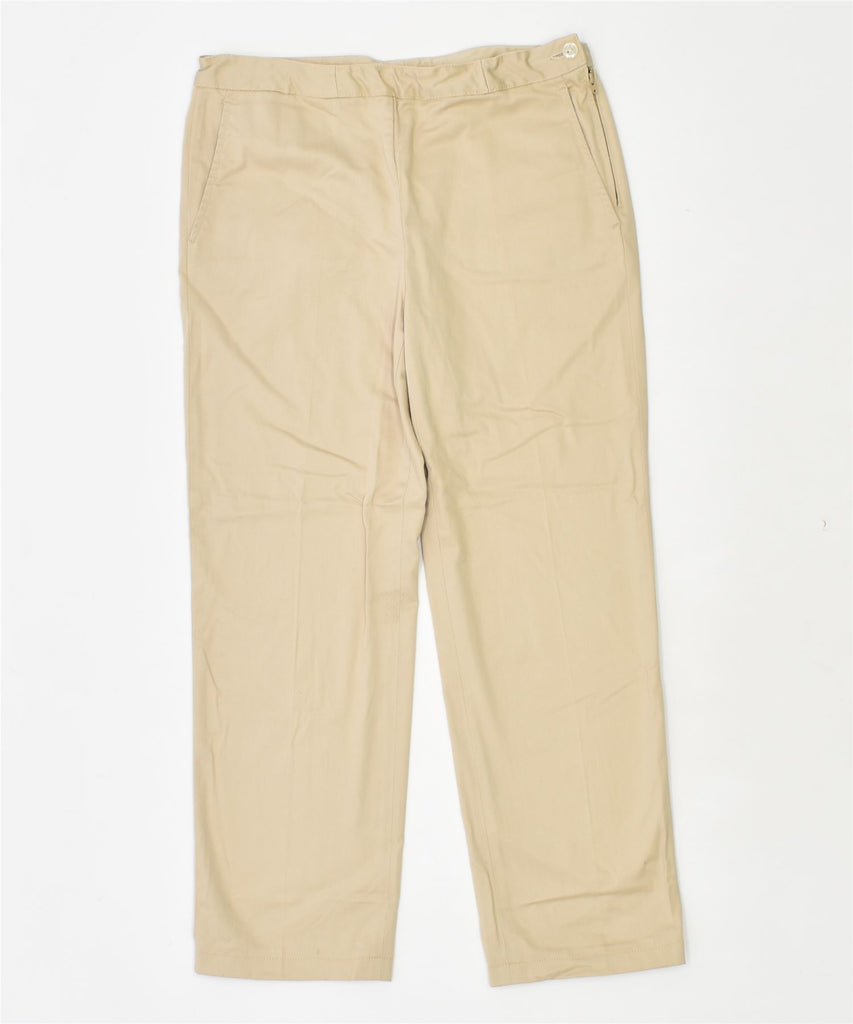 FAY Womens Slim Chino Trousers IT 42 Medium W28 L25 Beige | Vintage | Thrift | Second-Hand | Used Clothing | Messina Hembry 