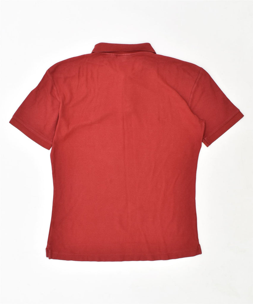 FILA Mens Polo Shirt IT 50 Medium Red Cotton | Vintage | Thrift | Second-Hand | Used Clothing | Messina Hembry 