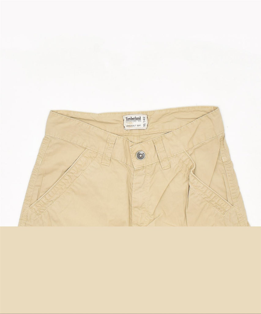 TIMBERLAND Boys Chino Shorts 9-10 Years W26 Beige Cotton | Vintage | Thrift | Second-Hand | Used Clothing | Messina Hembry 