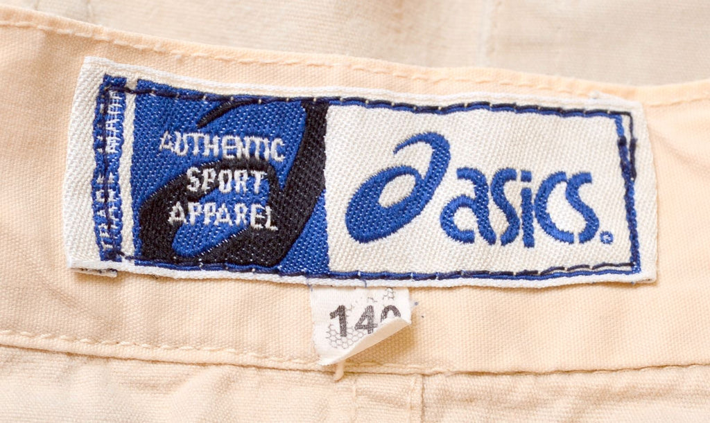 ASICS Boys Casual Shorts 9-10 Years W22 Beige Cotton | Vintage | Thrift | Second-Hand | Used Clothing | Messina Hembry 