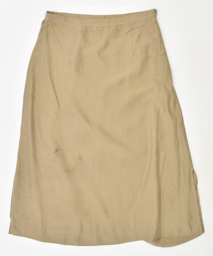 ANDREA MARE Womens A-Line Skirt Medium W30 Beige Vintage | Vintage | Thrift | Second-Hand | Used Clothing | Messina Hembry 