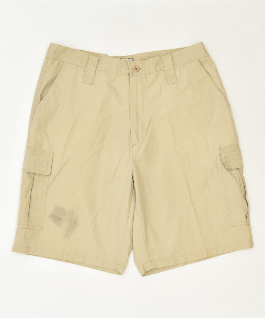 ESSE EMME Mens Cargo Shorts W34 Large Beige Classic Vintage | Vintage | Thrift | Second-Hand | Used Clothing | Messina Hembry 