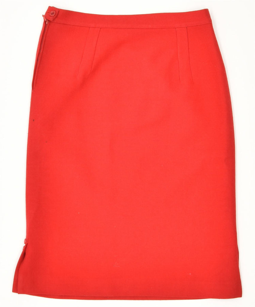 VINTAGE Womens A-Line Skirt W30 Medium Red | Vintage | Thrift | Second-Hand | Used Clothing | Messina Hembry 