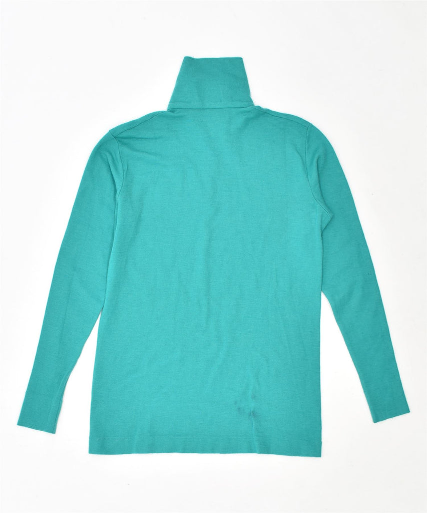 FILA Mens Zip Neck Tracksuit Top Jacket IT 48 Medium Green Wool Vintage | Vintage | Thrift | Second-Hand | Used Clothing | Messina Hembry 