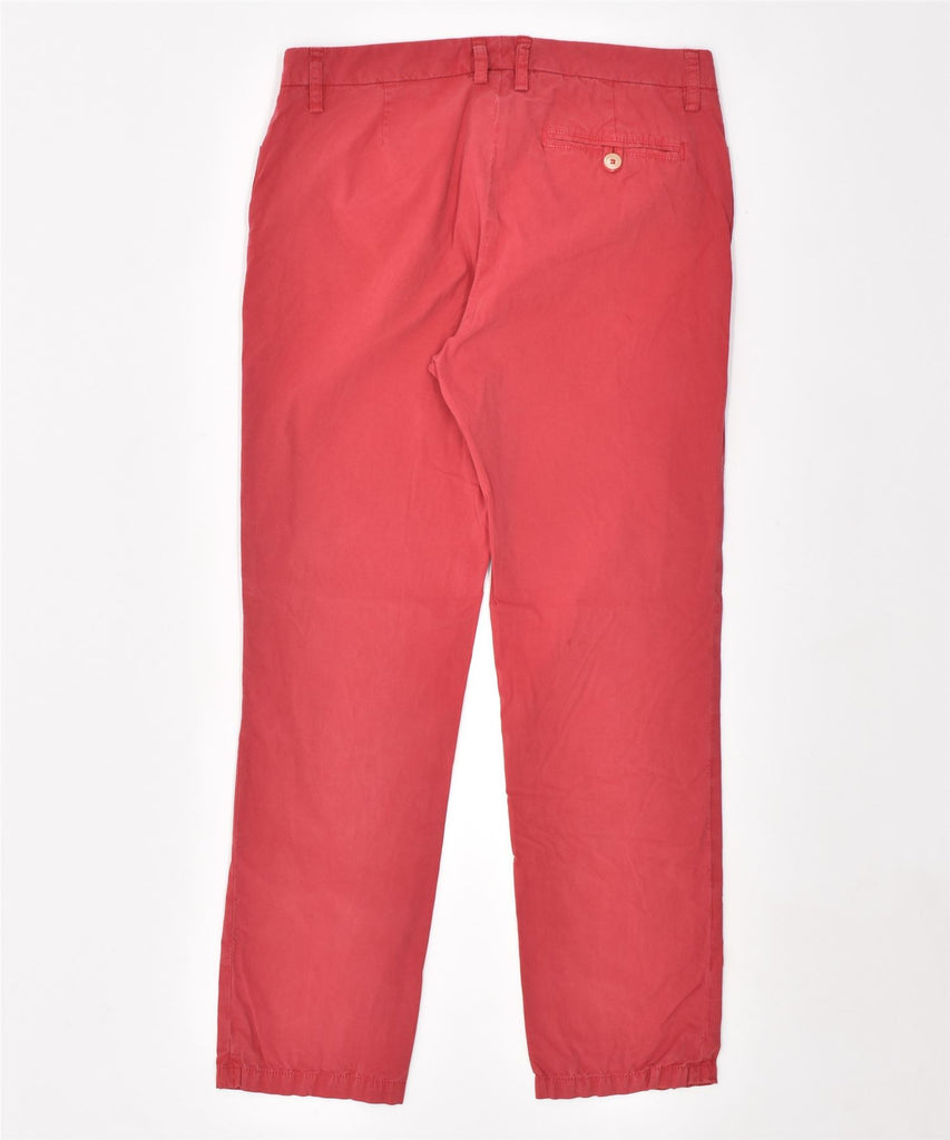 MARLBORO CLASSICS Womens Straight Casual Trousers EU 44 Large W31 L27 Red | Vintage | Thrift | Second-Hand | Used Clothing | Messina Hembry 