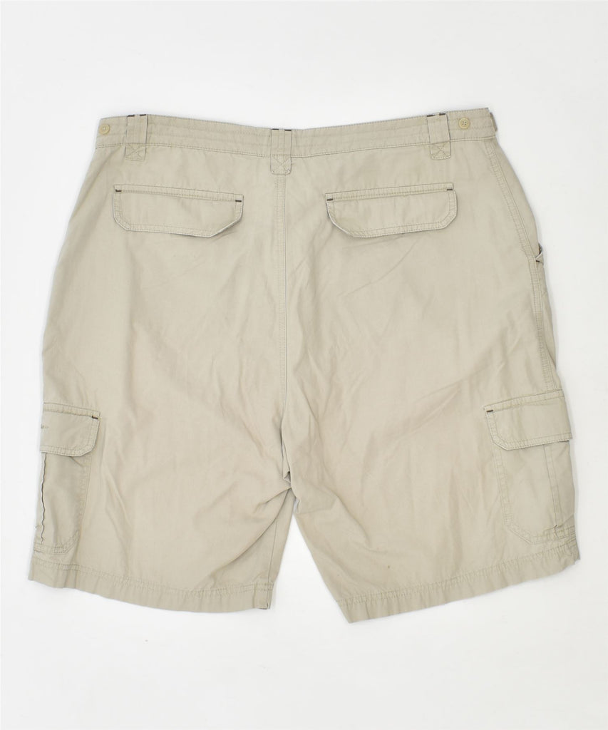 CHAMPION Womens Cargo Shorts UK 18 XL W36 Beige Cotton | Vintage | Thrift | Second-Hand | Used Clothing | Messina Hembry 