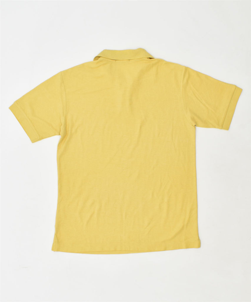 FILA Mens Polo Shirt IT 50 Medium Yellow Cotton | Vintage | Thrift | Second-Hand | Used Clothing | Messina Hembry 