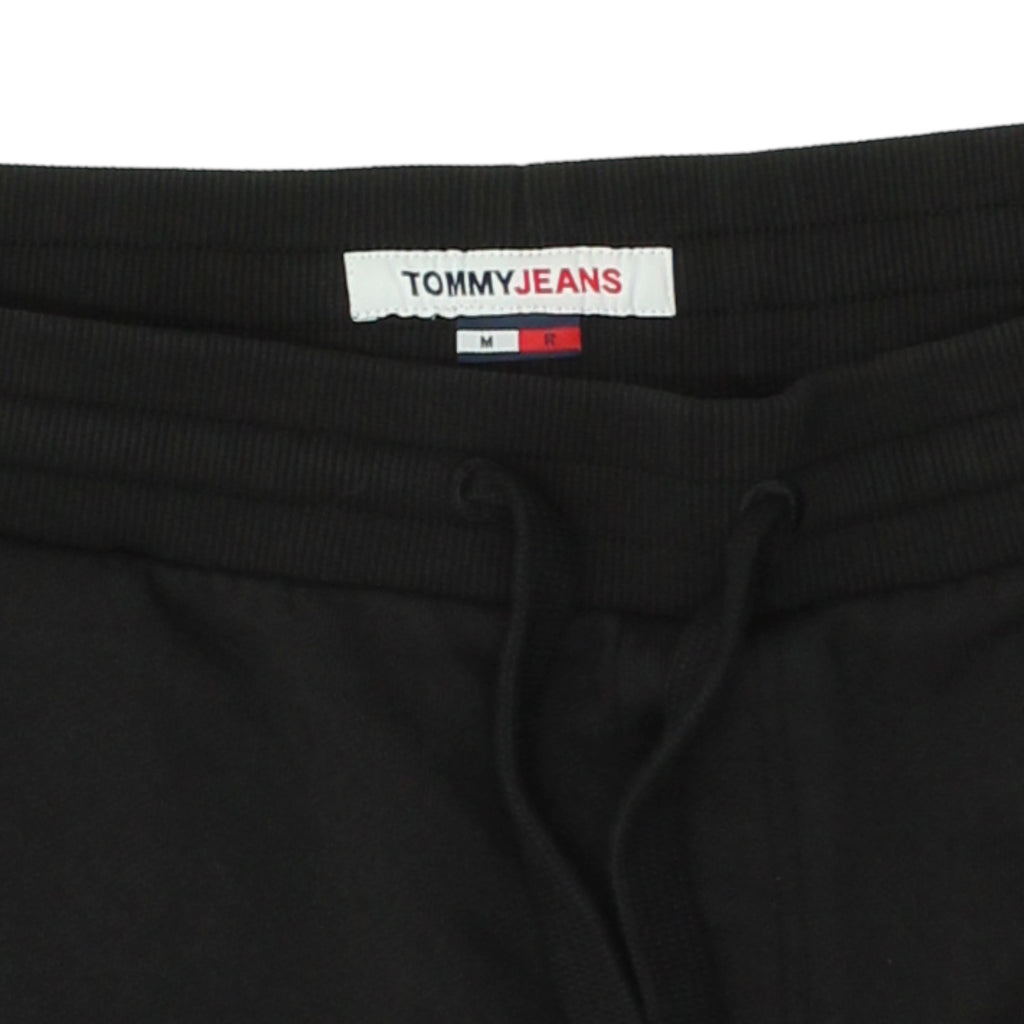 Tommy Jeans Sweat Shorts | Vintage Designer Tommy Hilfiger Black Medium VTG | Vintage Messina Hembry | Thrift | Second-Hand Messina Hembry | Used Clothing | Messina Hembry 