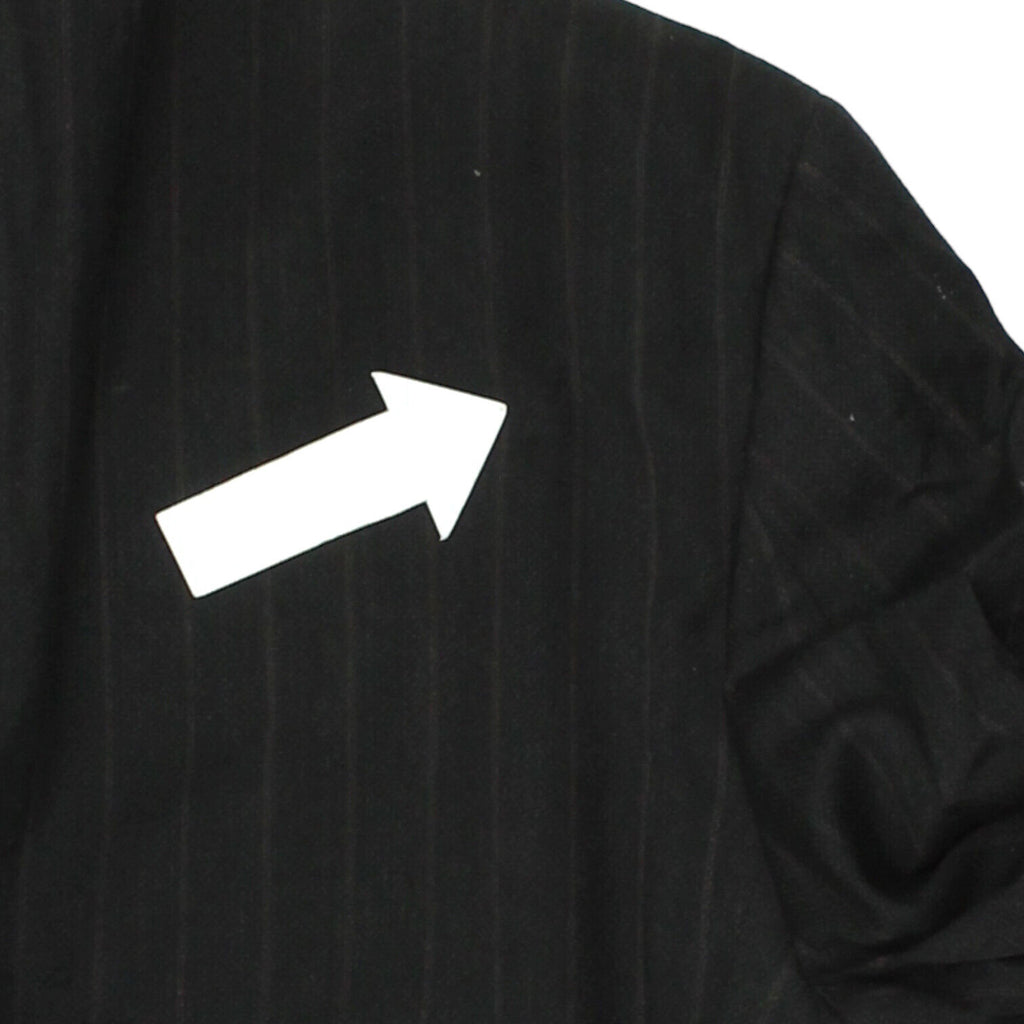 Stafford Executive Black Blazer Jacket | Vintage High End Designer Suit VTG | Vintage Messina Hembry | Thrift | Second-Hand Messina Hembry | Used Clothing | Messina Hembry 