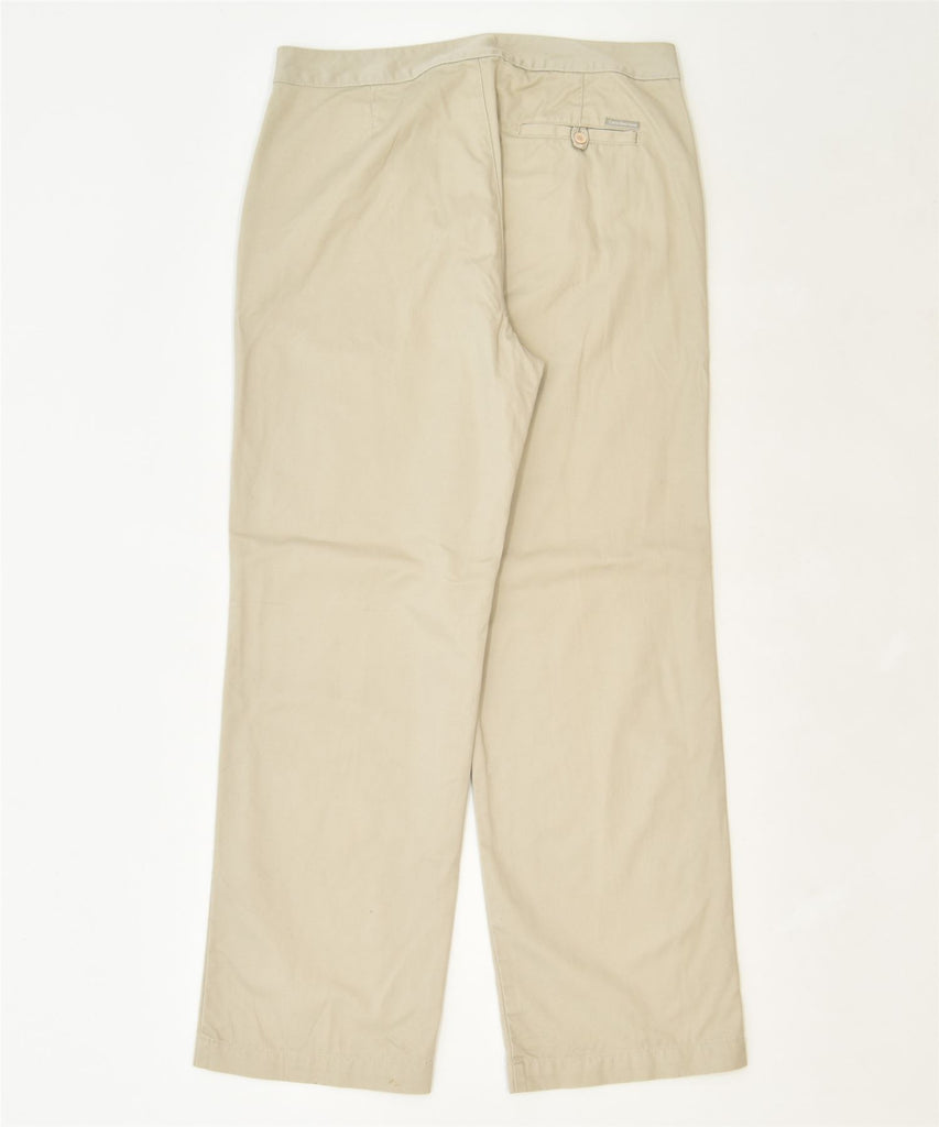 CALVIN KLEIN Womens Straight Chino Trousers US 12 XL W34 L32 Beige | Vintage | Thrift | Second-Hand | Used Clothing | Messina Hembry 