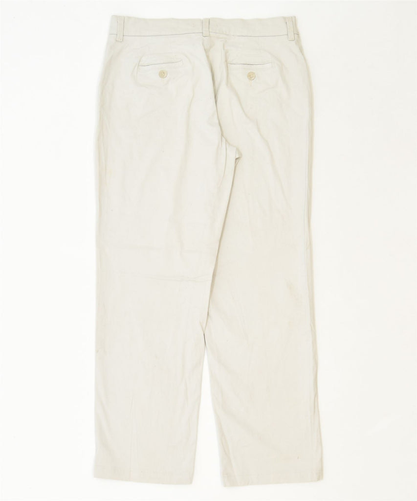 LEE Womens Straight Casual Trousers US 16 2XL W36 L31 Grey Cotton Classic | Vintage | Thrift | Second-Hand | Used Clothing | Messina Hembry 