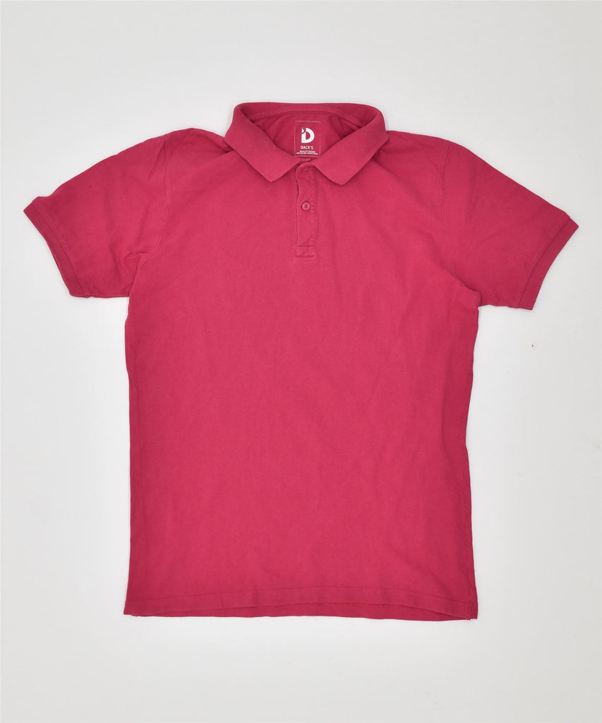 DACK'S Mens Polo Shirt Large Pink Vintage | Vintage | Thrift | Second-Hand | Used Clothing | Messina Hembry 