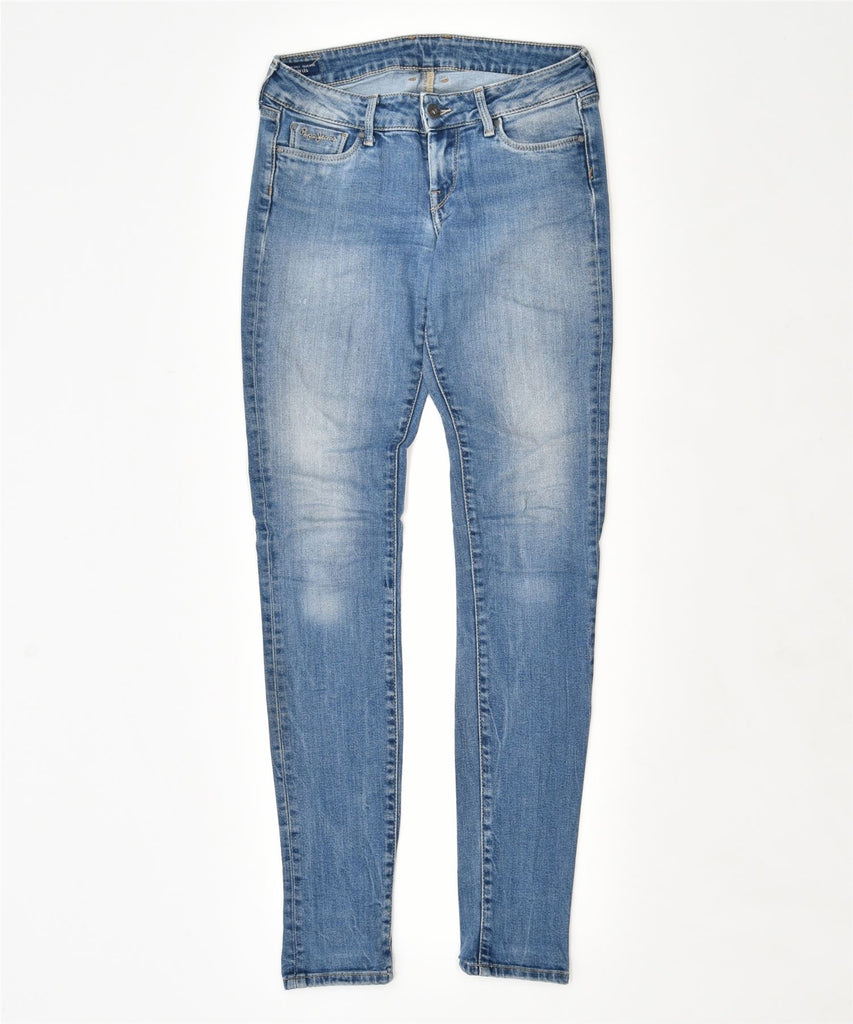 PEPE JEANS Womens Slim Jeans W28 L33 Blue Cotton | Vintage | Thrift | Second-Hand | Used Clothing | Messina Hembry 