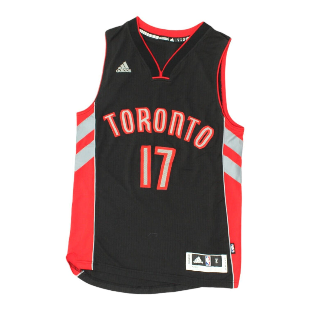 Toronto Raptors Jonas Valančiūnas Mens Black Adidas Jersey | NBA Basketball VTG | Vintage Messina Hembry | Thrift | Second-Hand Messina Hembry | Used Clothing | Messina Hembry 